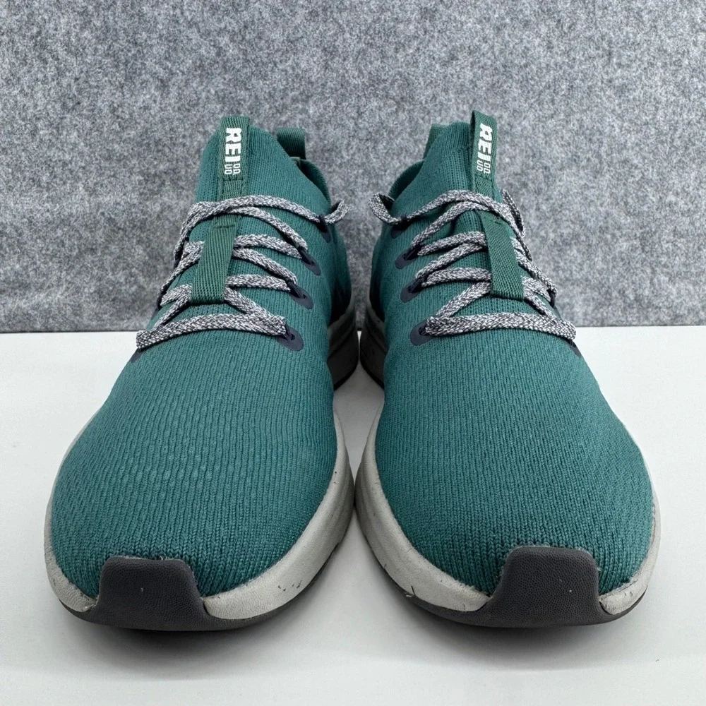 REI Co-op Beyonder Sneakers Womens 9.5 Green Knit Walking Shoes 00022950